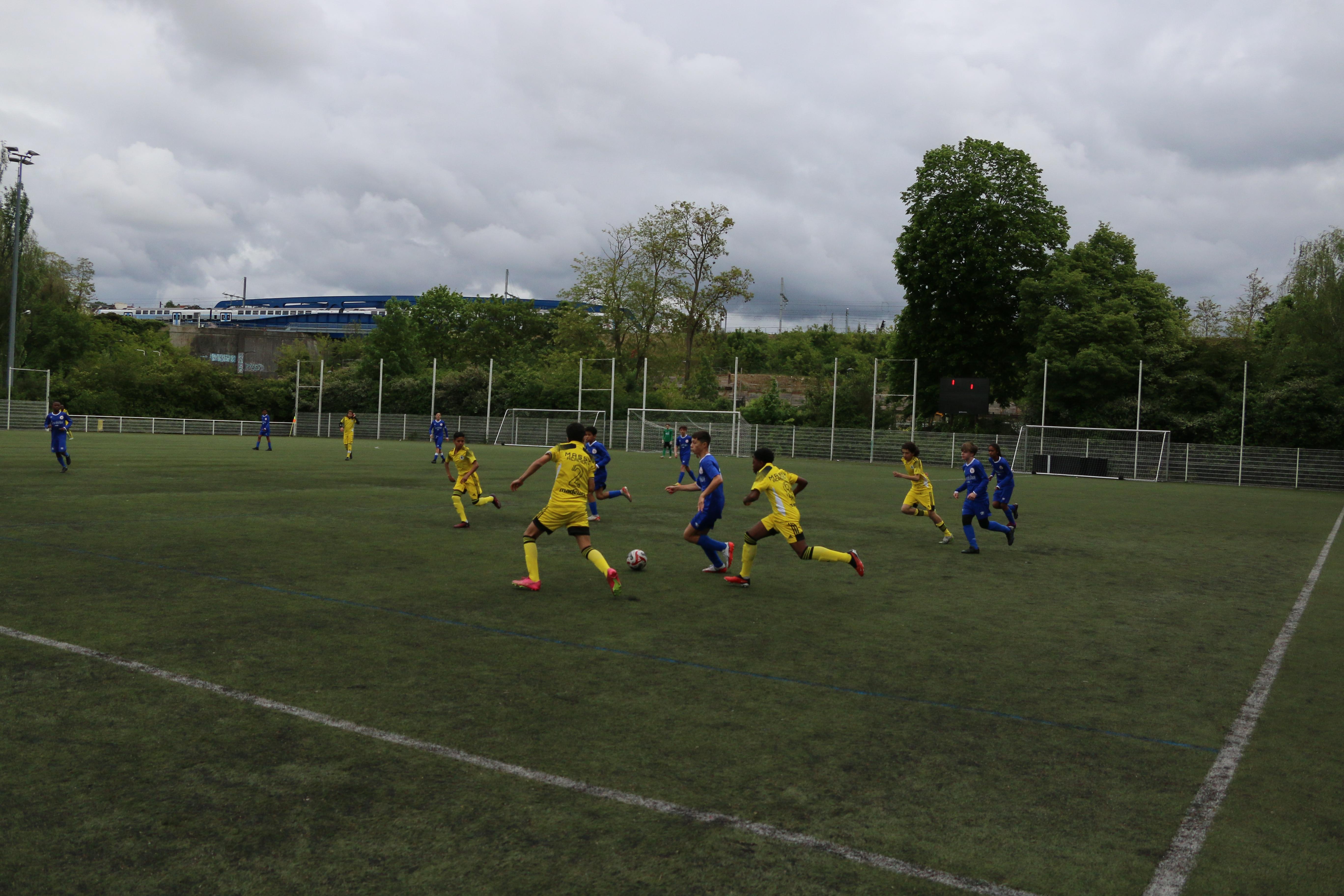 Image du match contre l'équipe d'Epinay