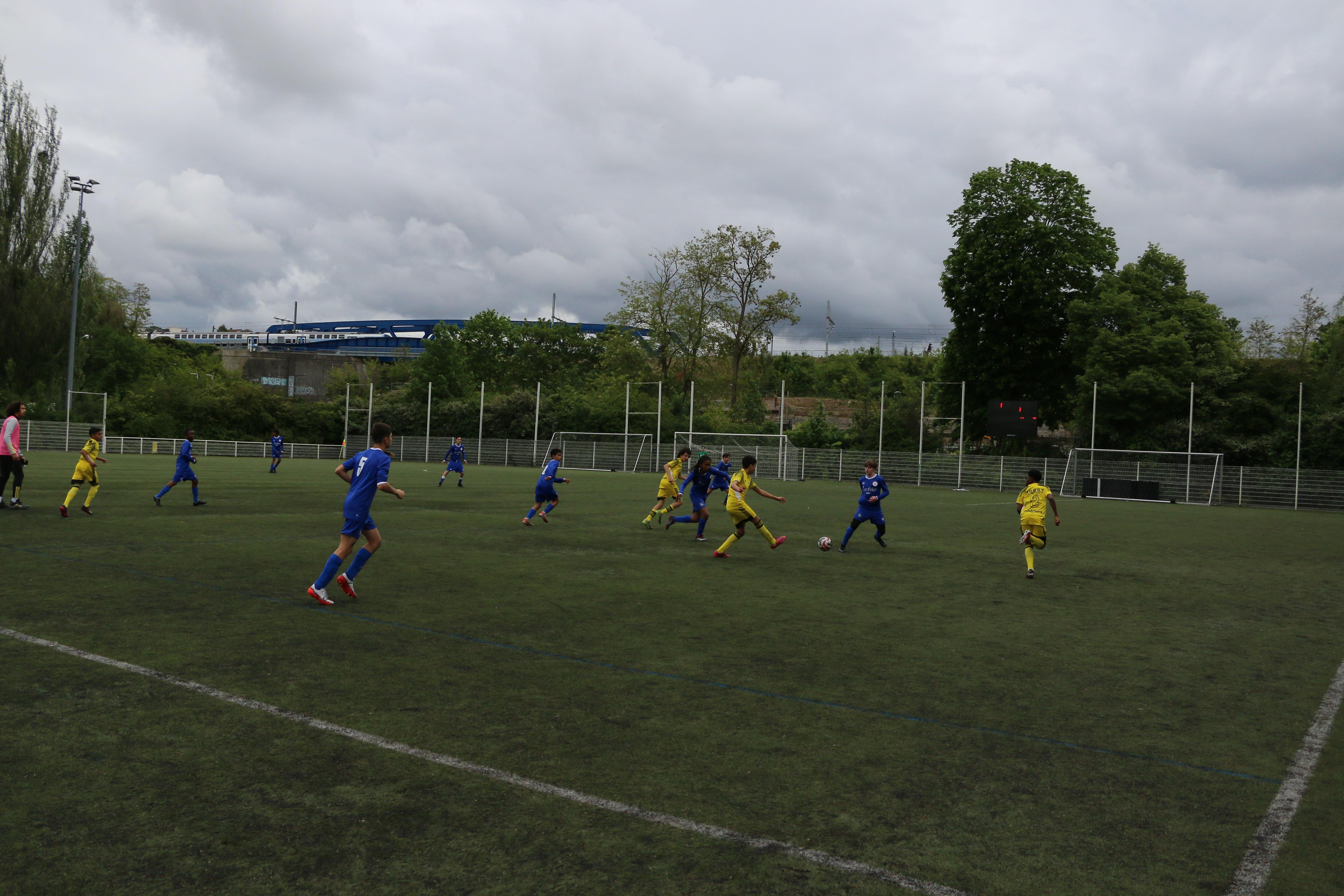 Image du match contre l'équipe d'Epinay