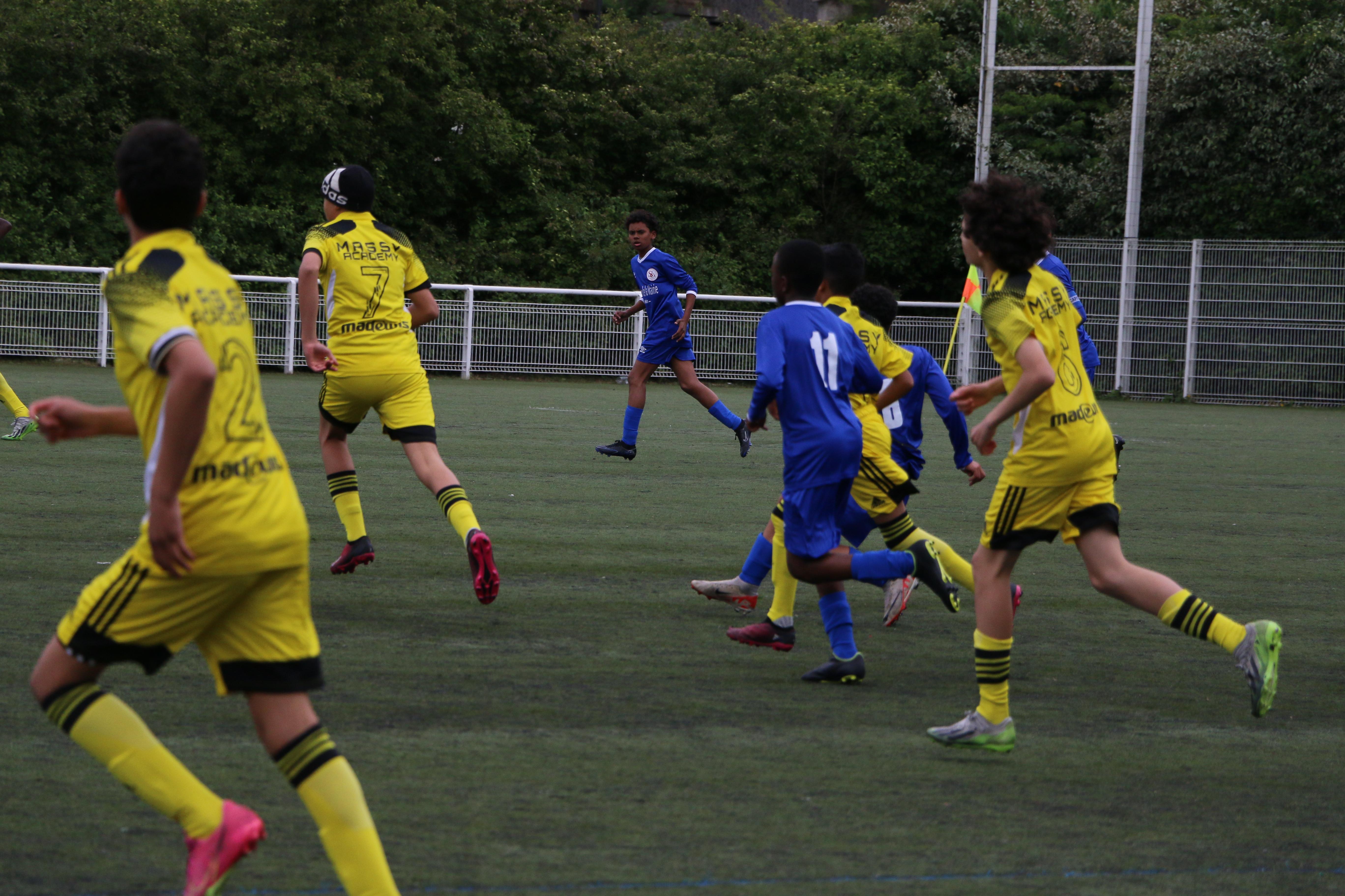 Image du match contre l'équipe d'Epinay