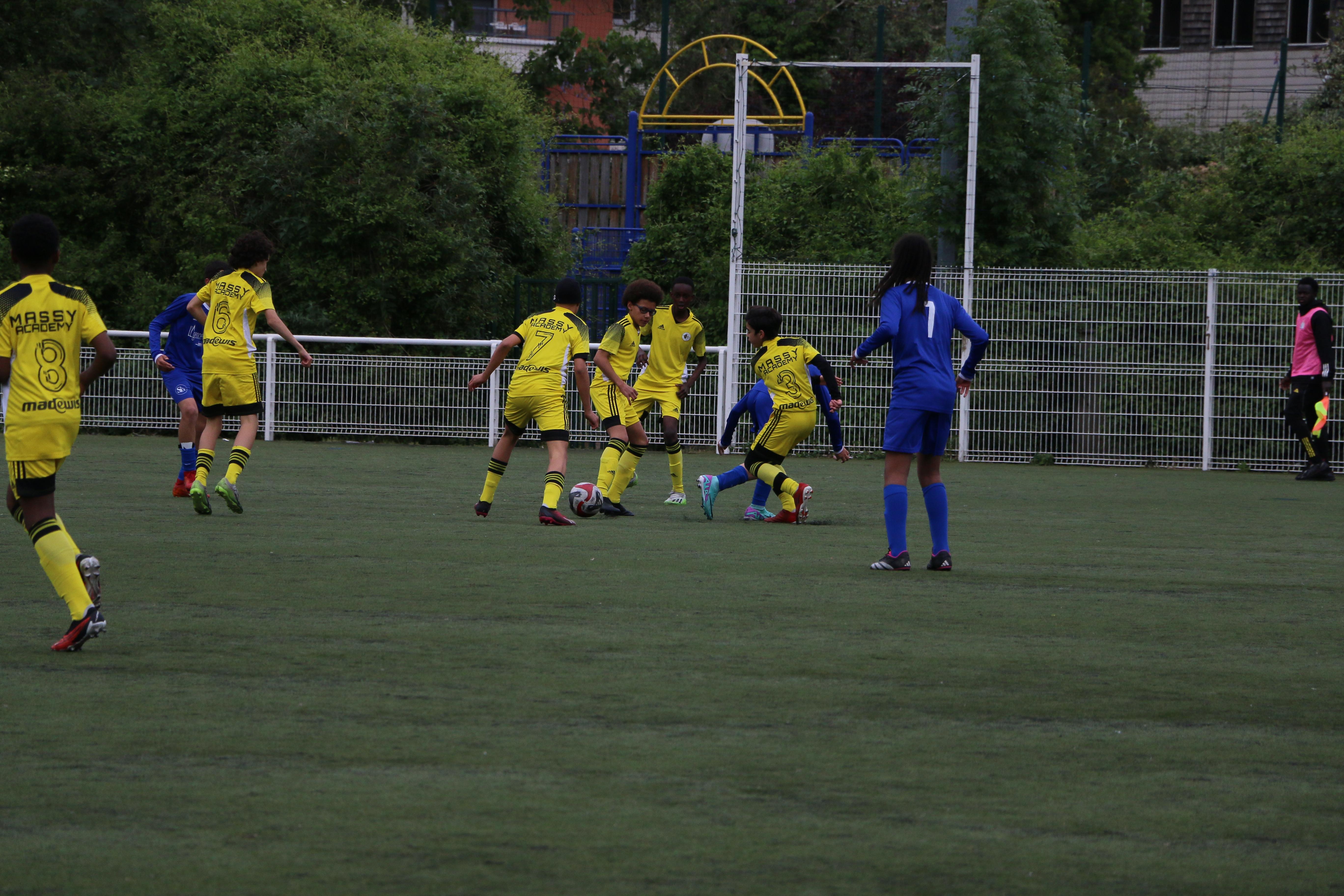Image du match contre l'équipe d'Epinay