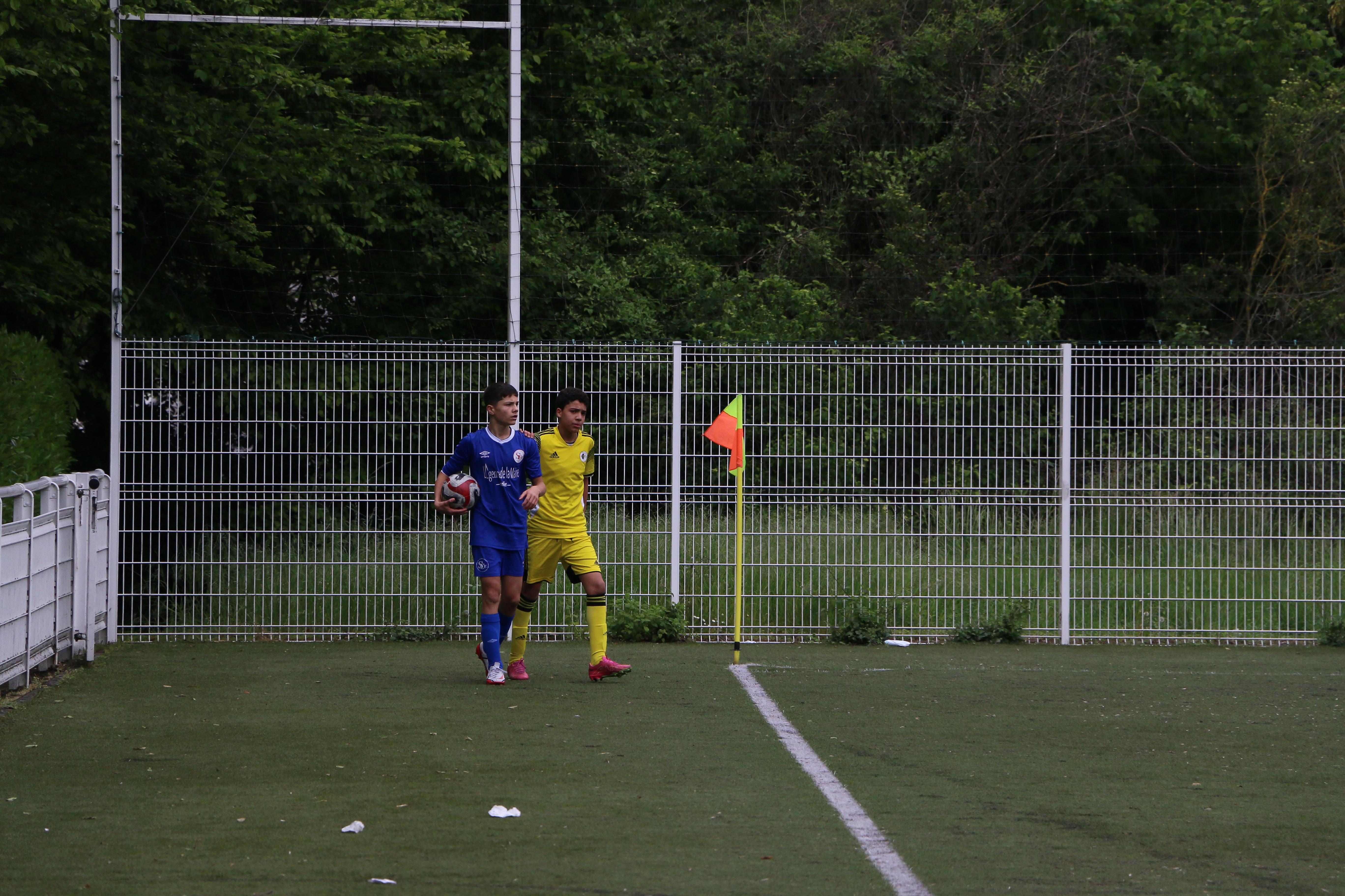 Image du match contre l'équipe d'Epinay