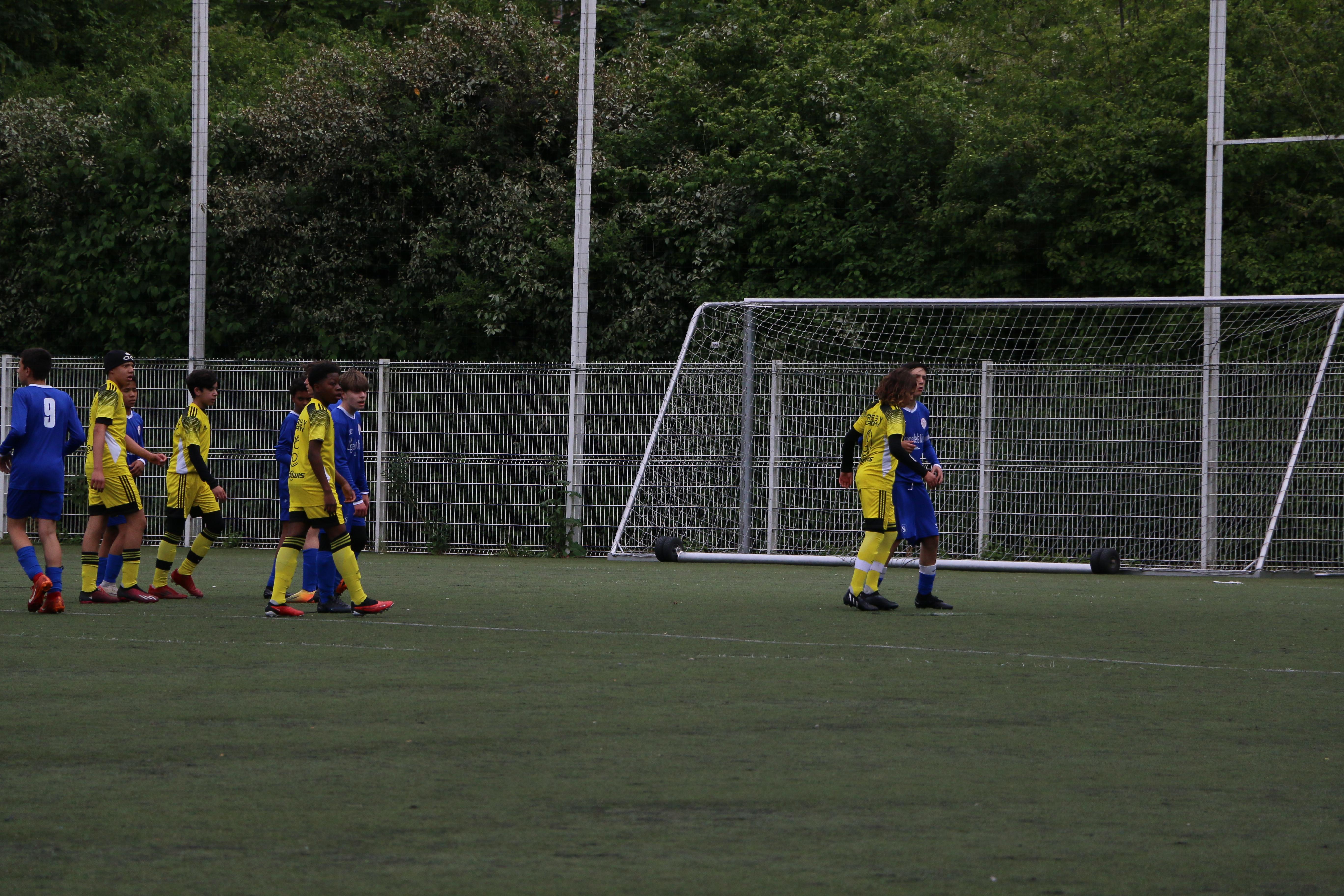 Image du match contre l'équipe d'Epinay