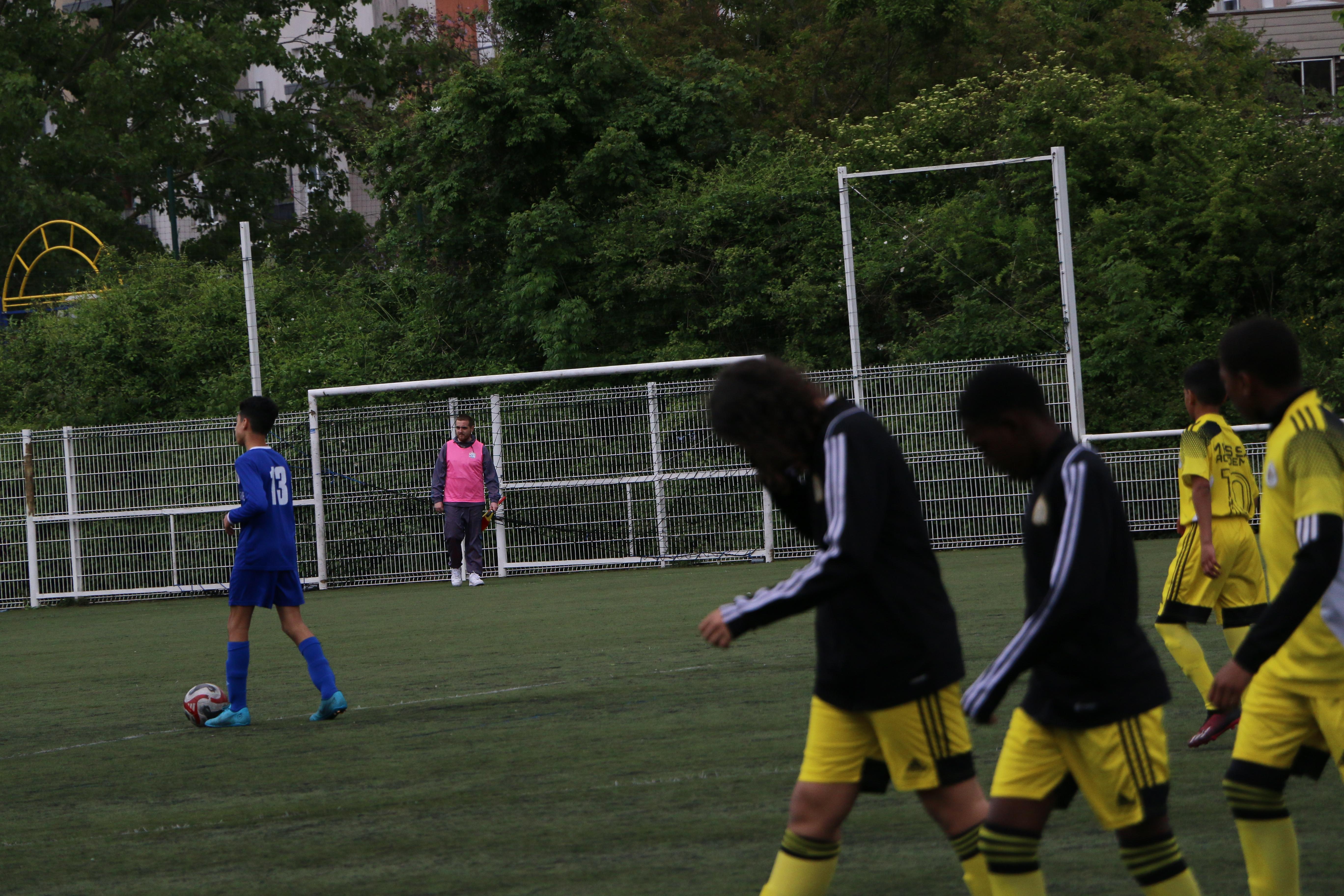 Image du match contre l'équipe d'Epinay