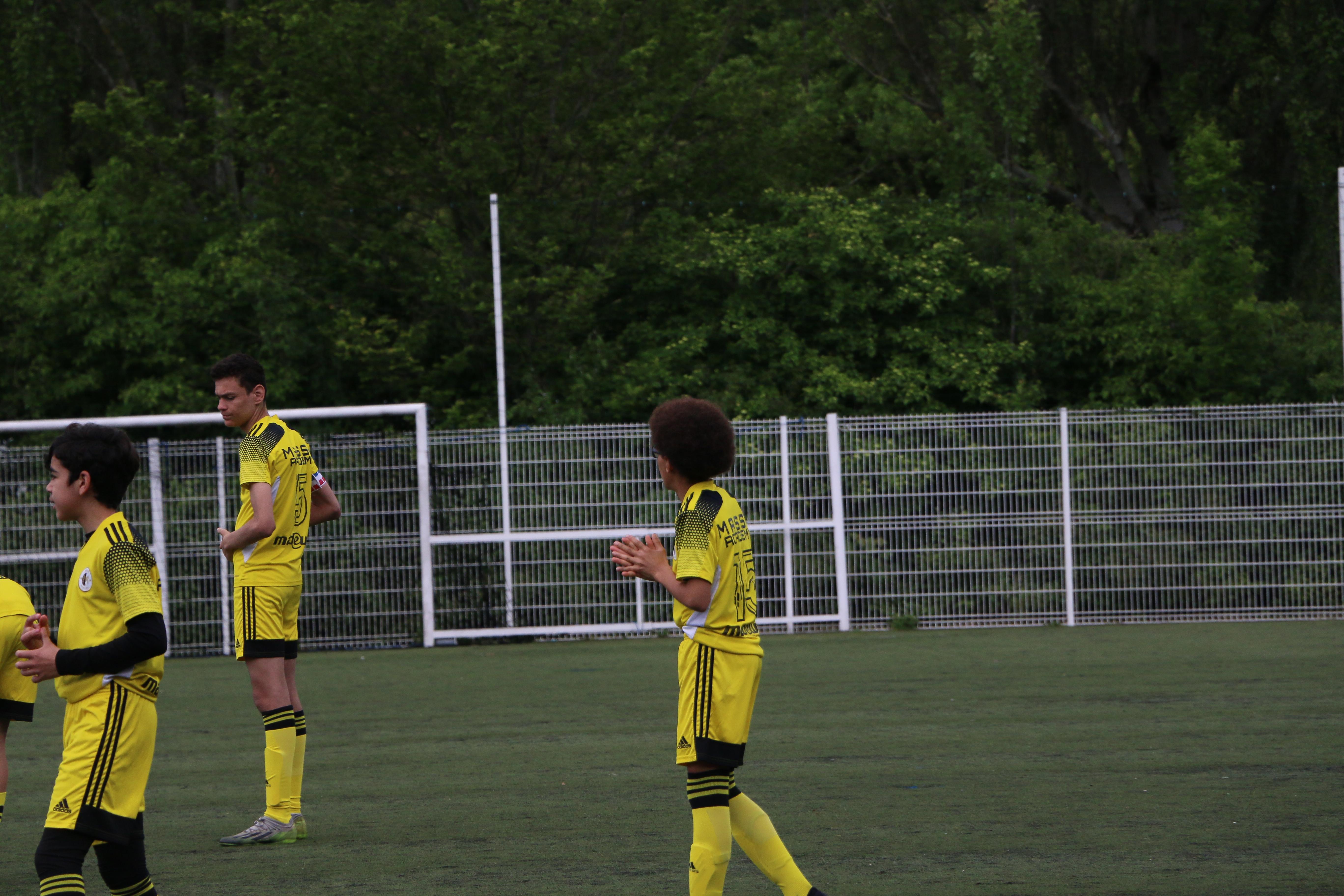 Image du match contre l'équipe d'Epinay