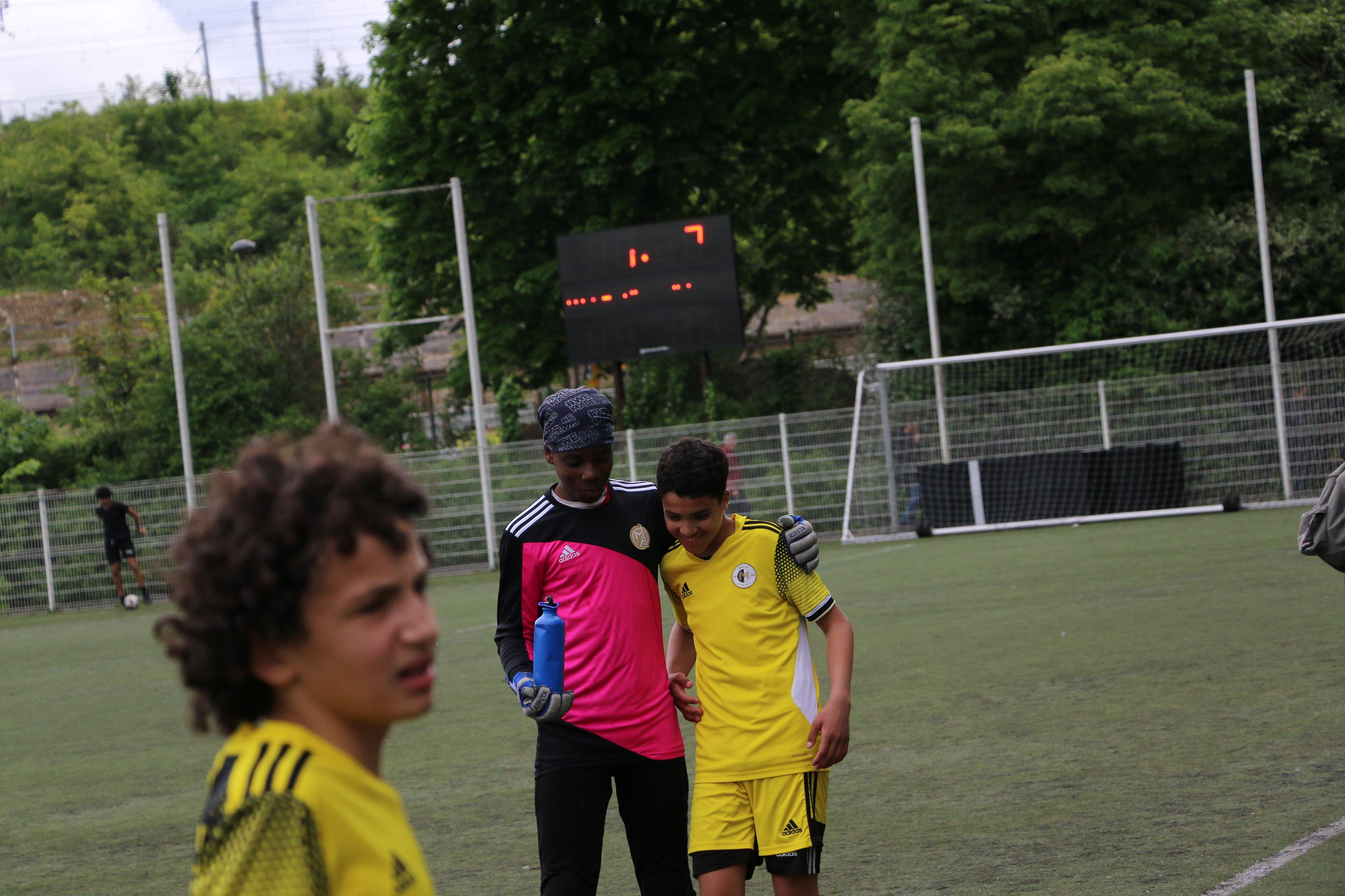 Image du match contre l'équipe d'Epinay