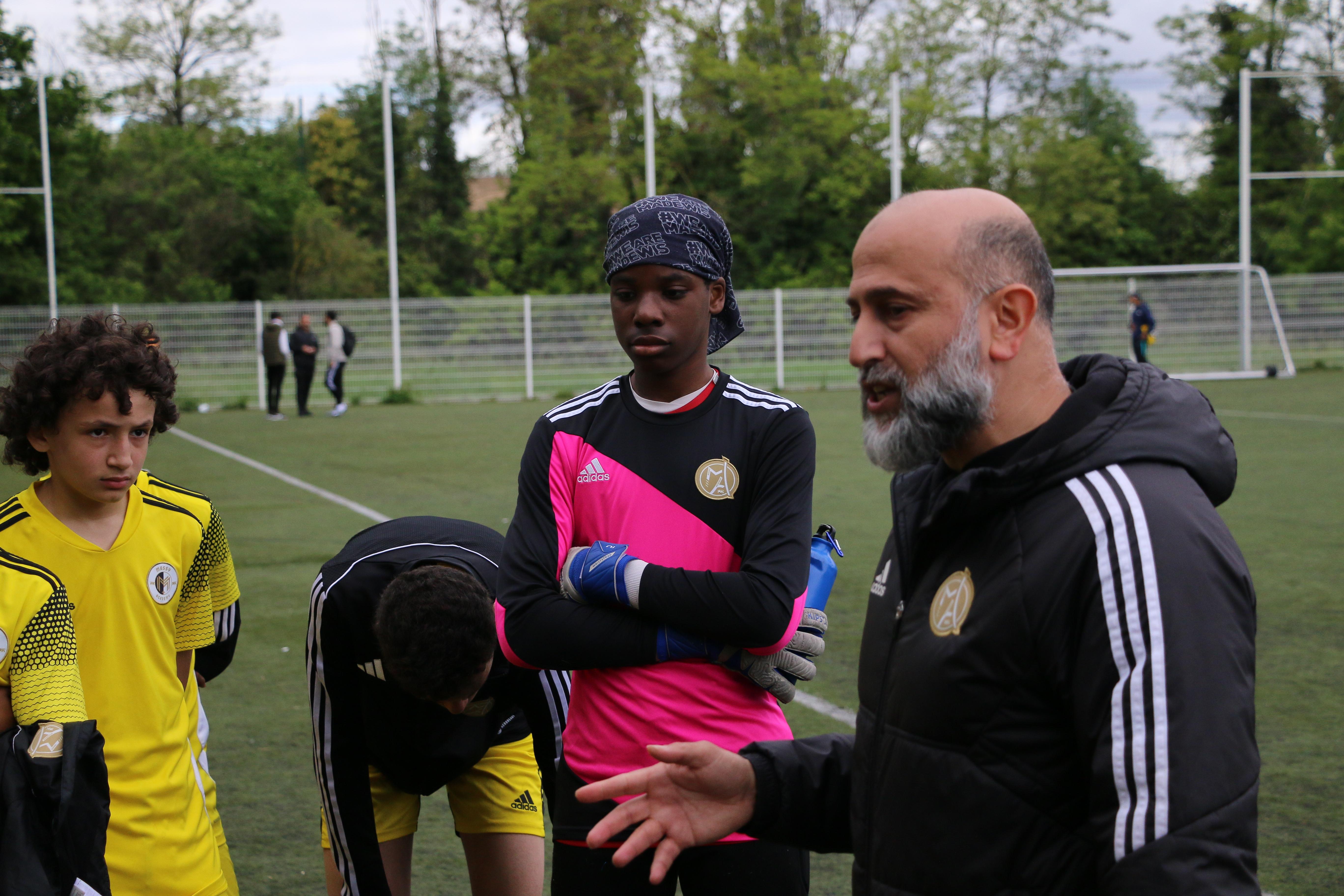 Image du match contre l'équipe d'Epinay