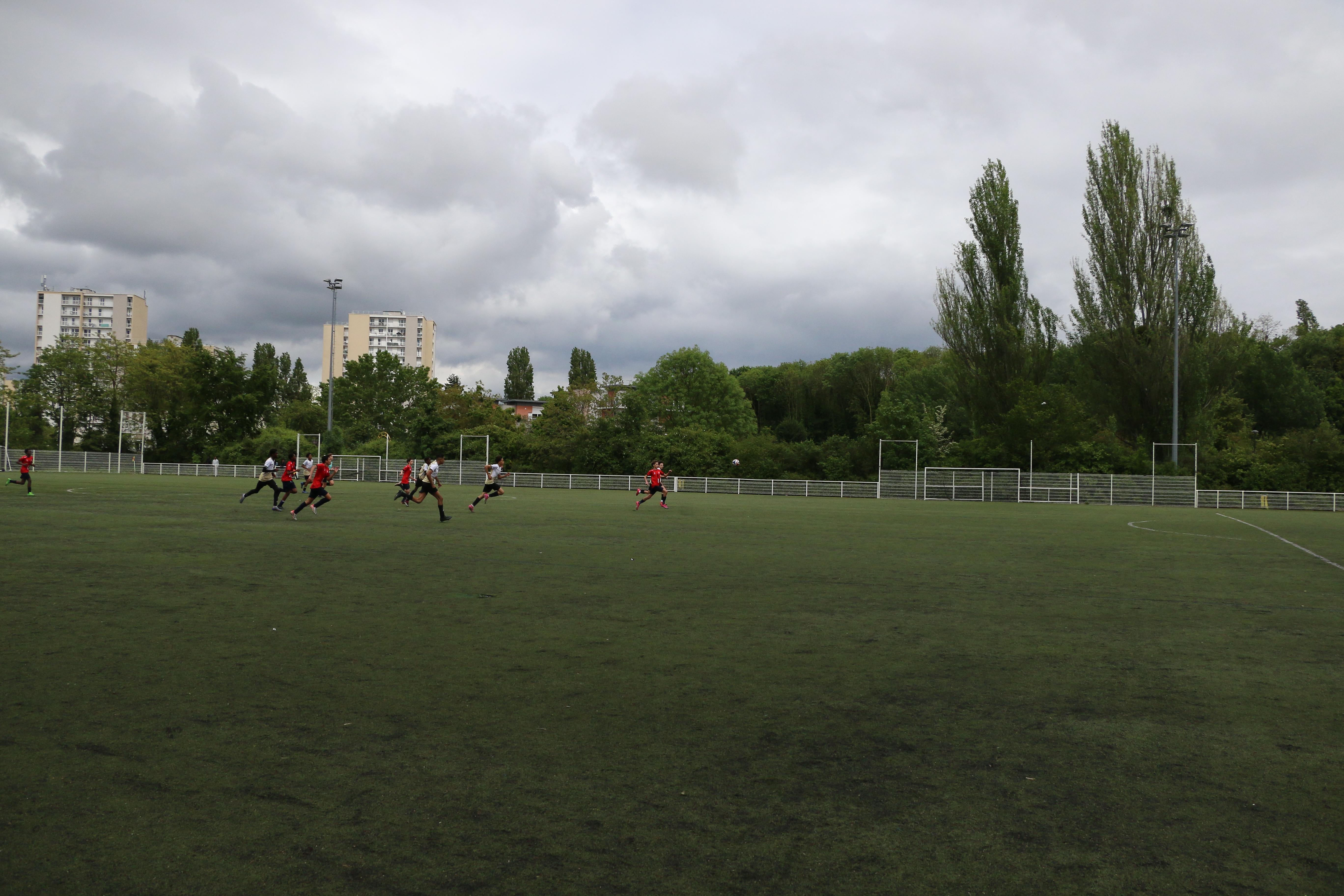 Image du match contre l'équipe de Sucy