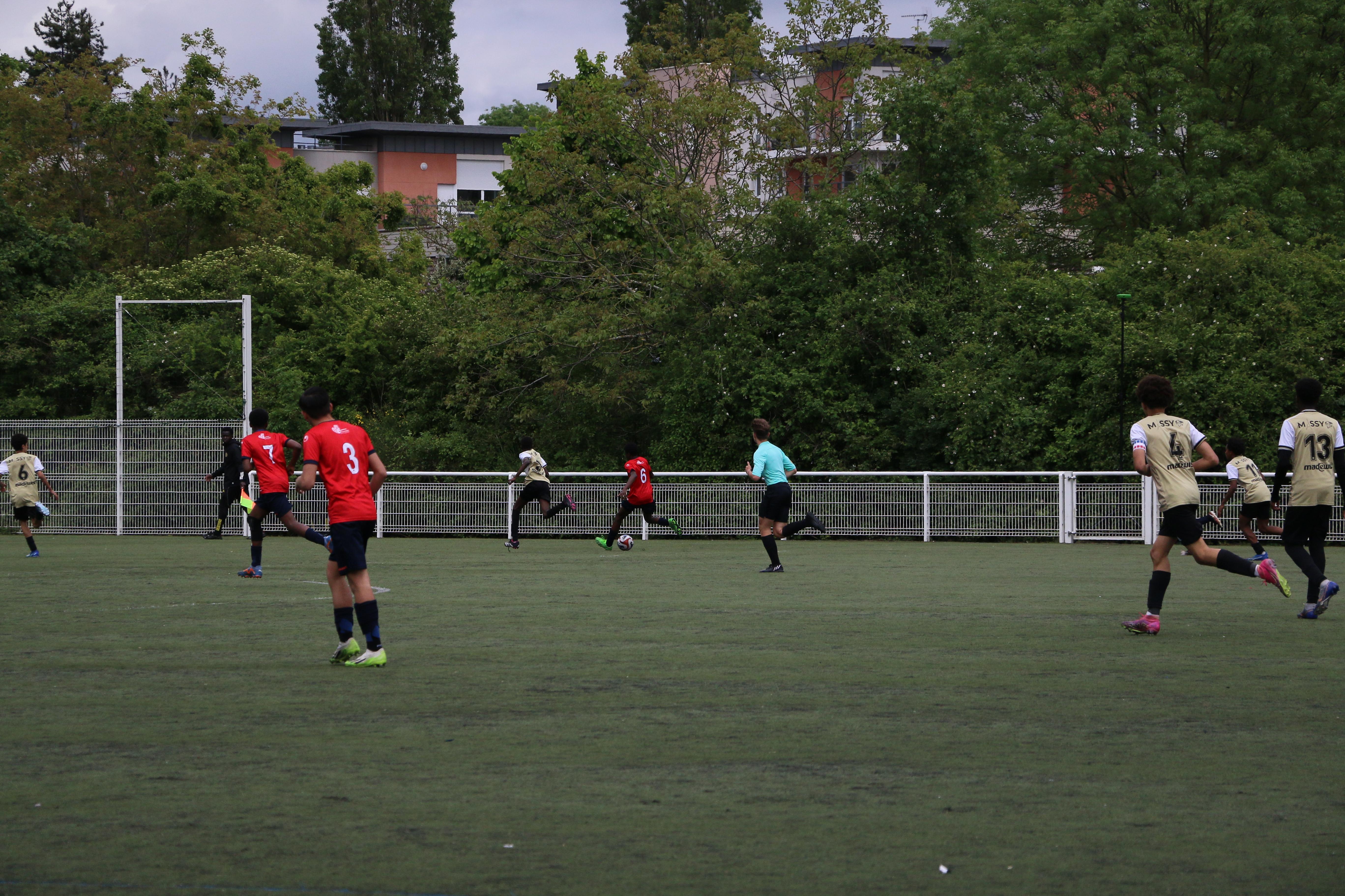 Image du match contre l'équipe de Sucy