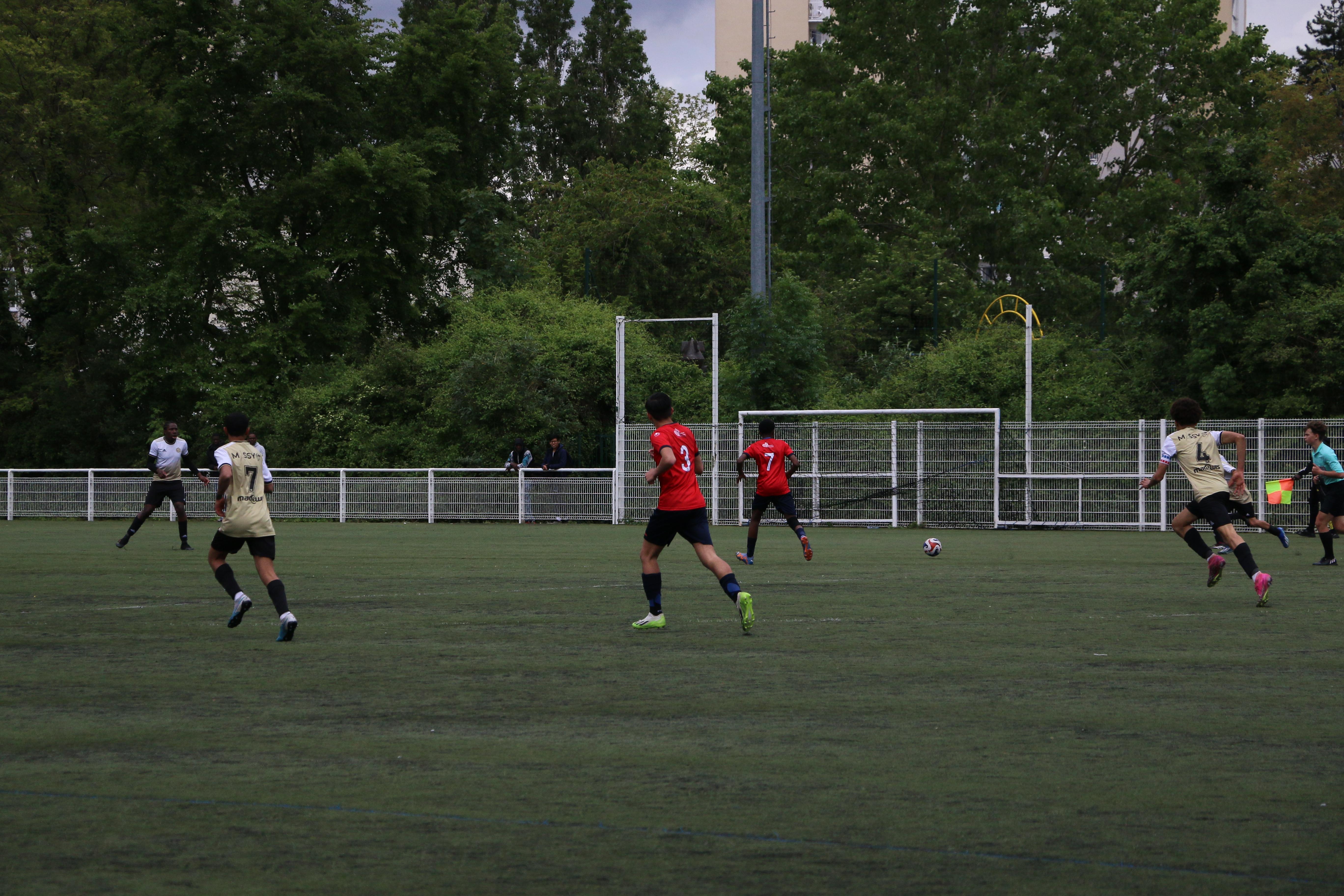 Image du match contre l'équipe de Sucy