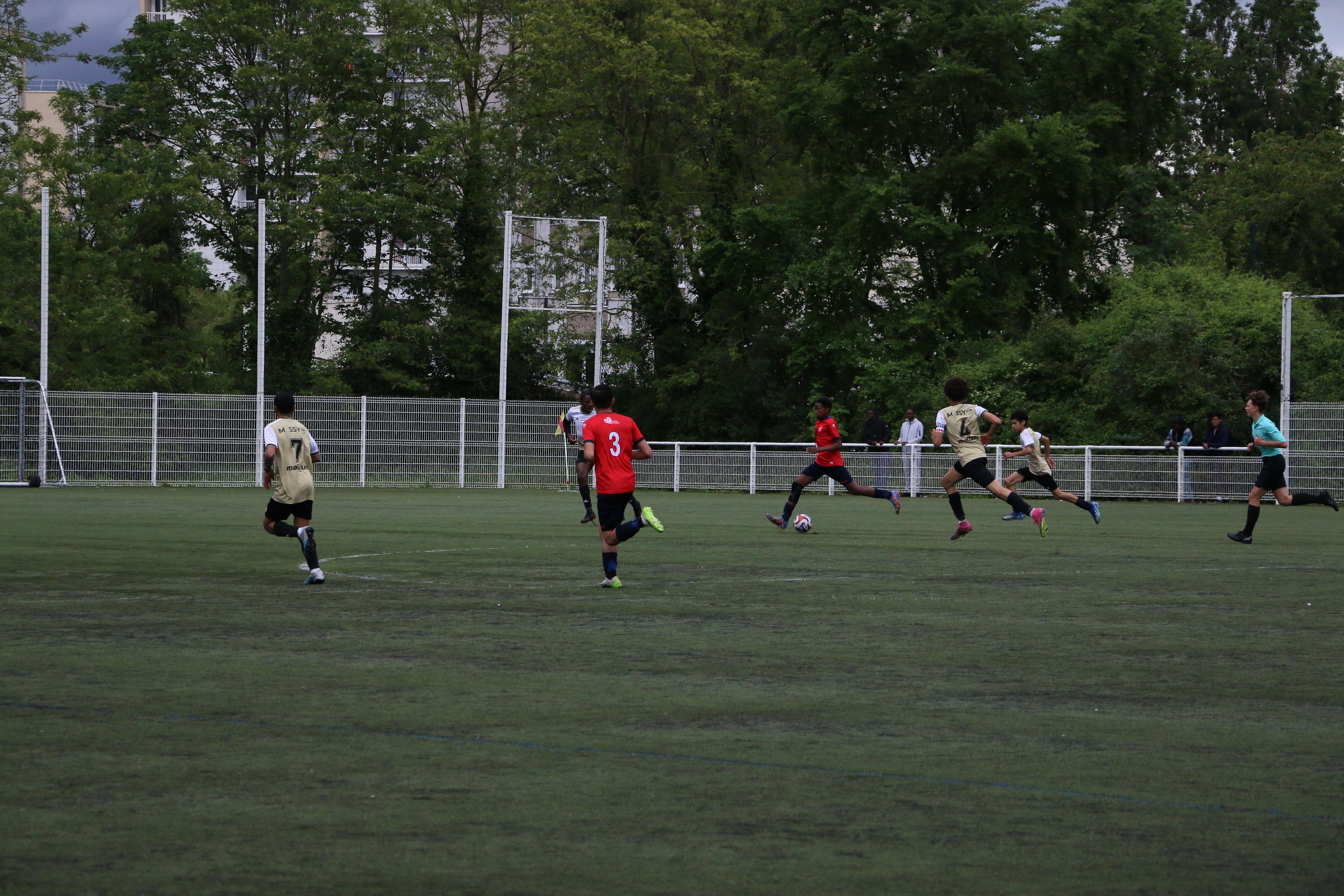 Image du match contre l'équipe de Sucy