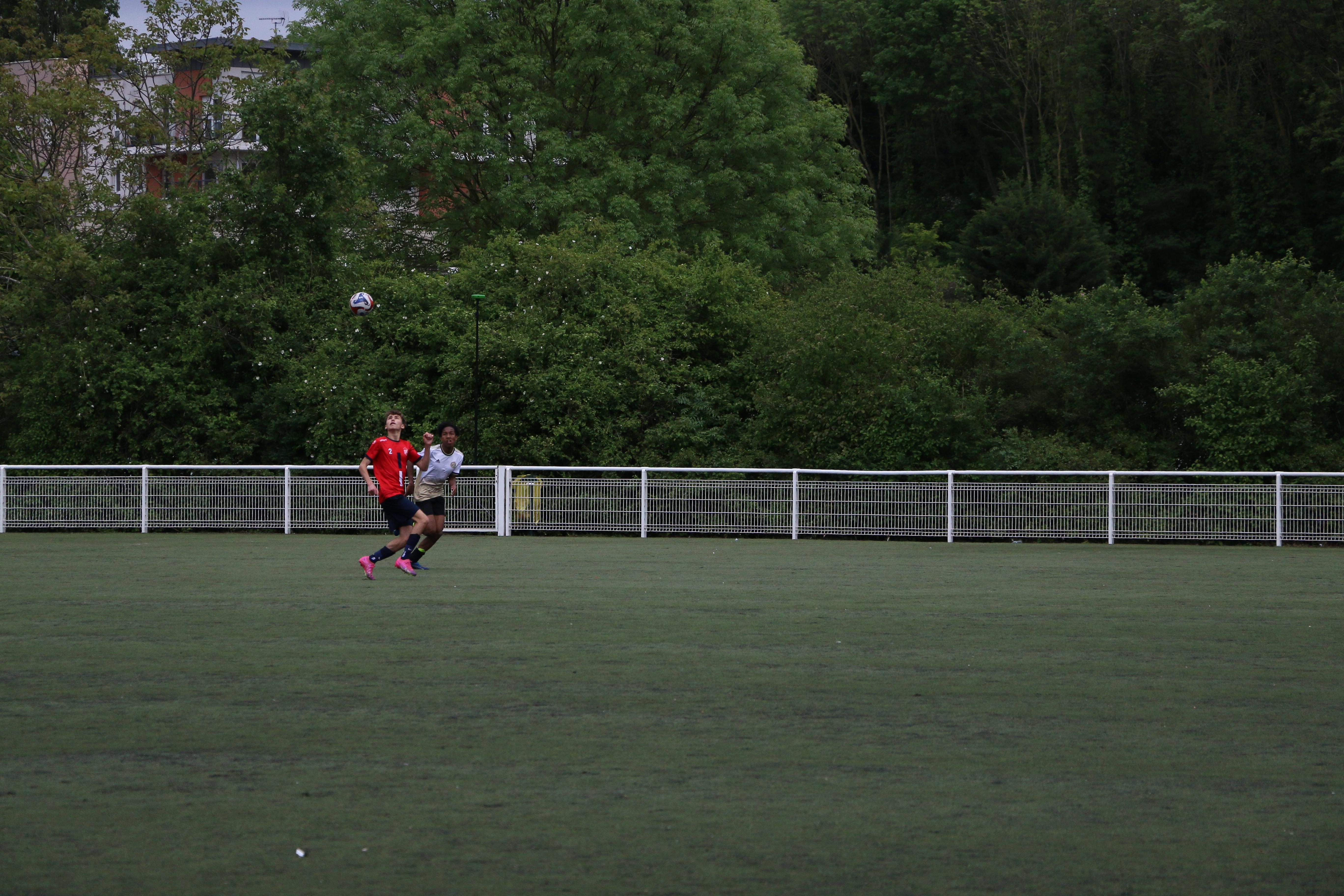 Image du match contre l'équipe de Sucy