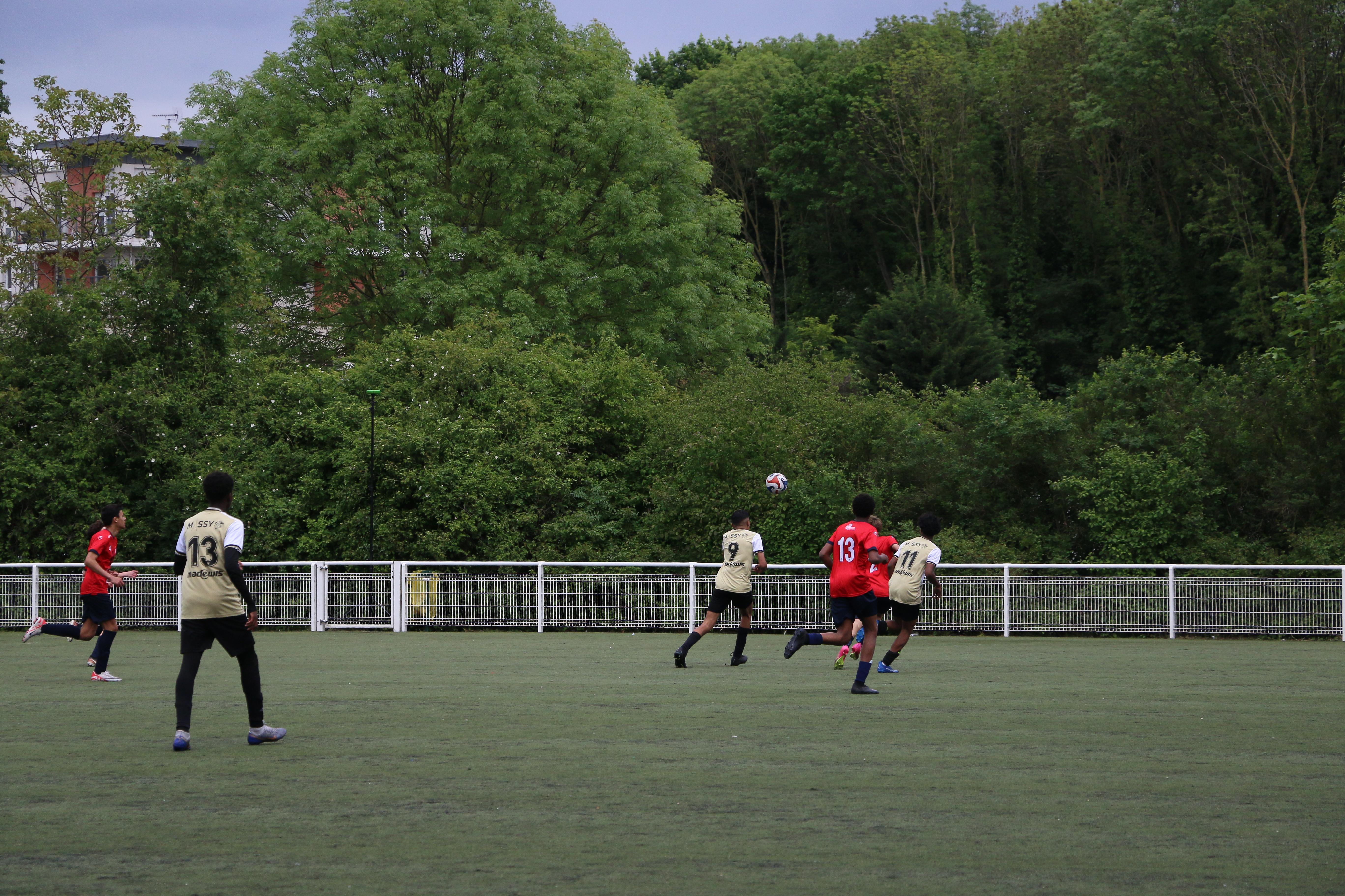 Image du match contre l'équipe de Sucy