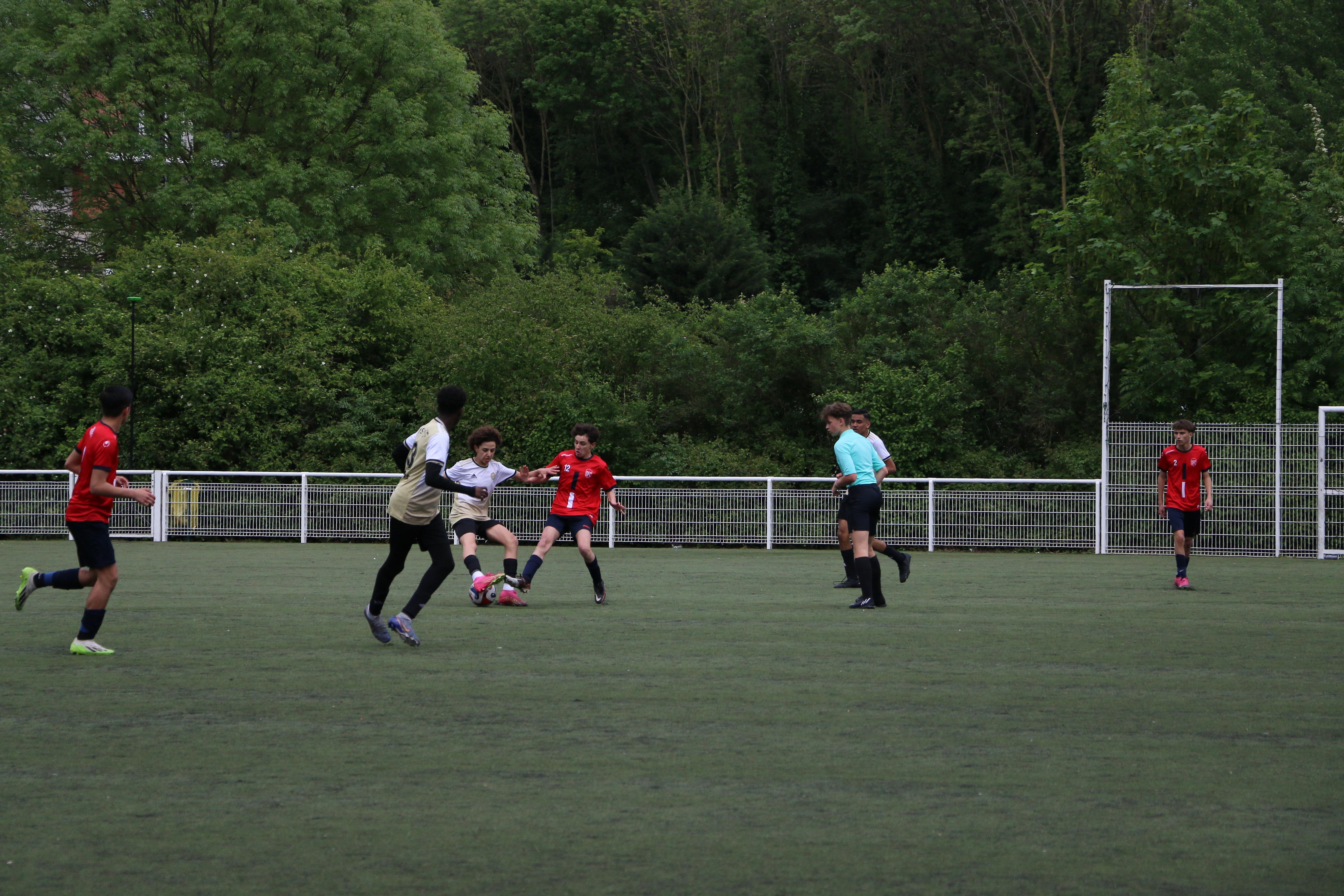 Image du match contre l'équipe de Sucy