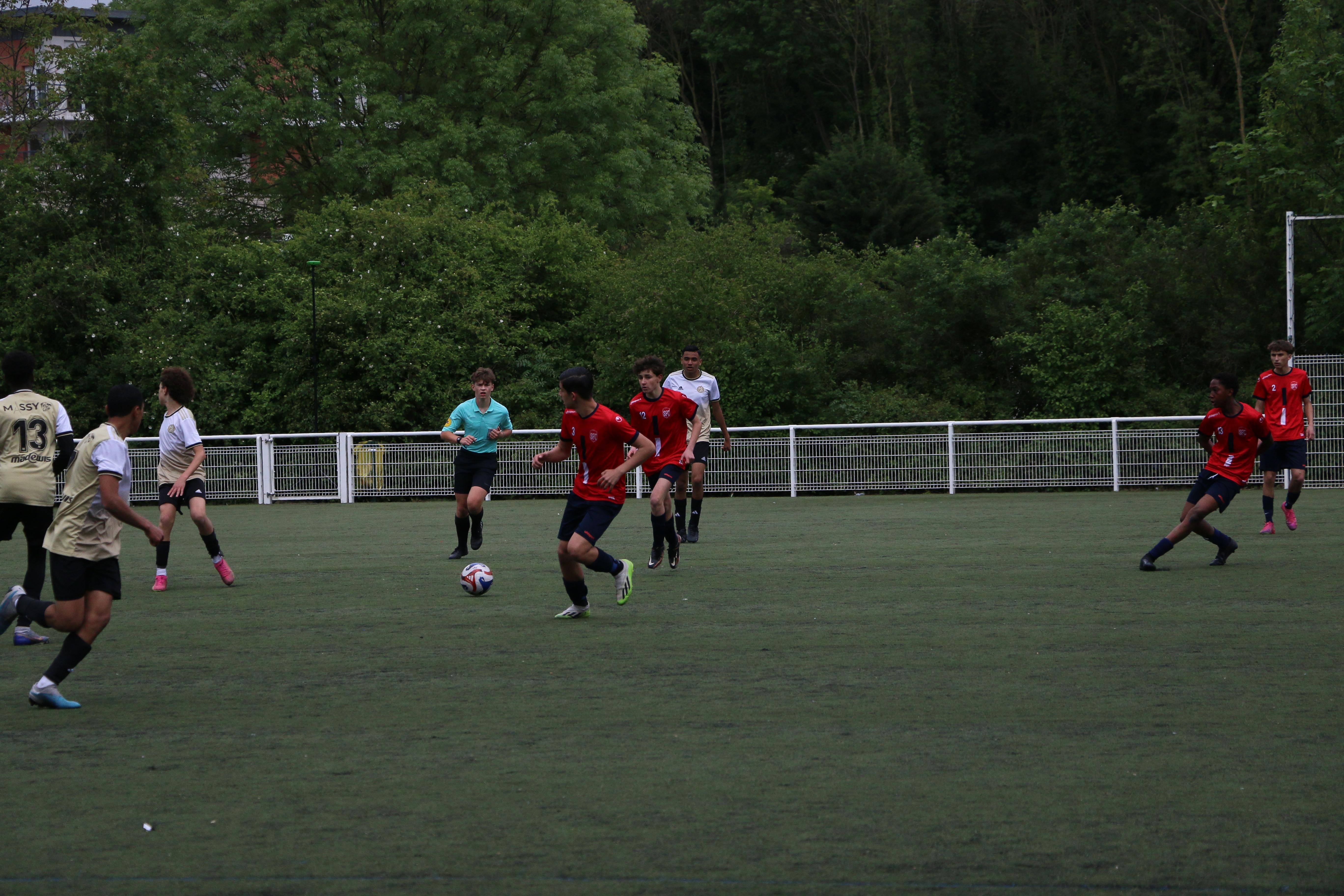 Image du match contre l'équipe de Sucy