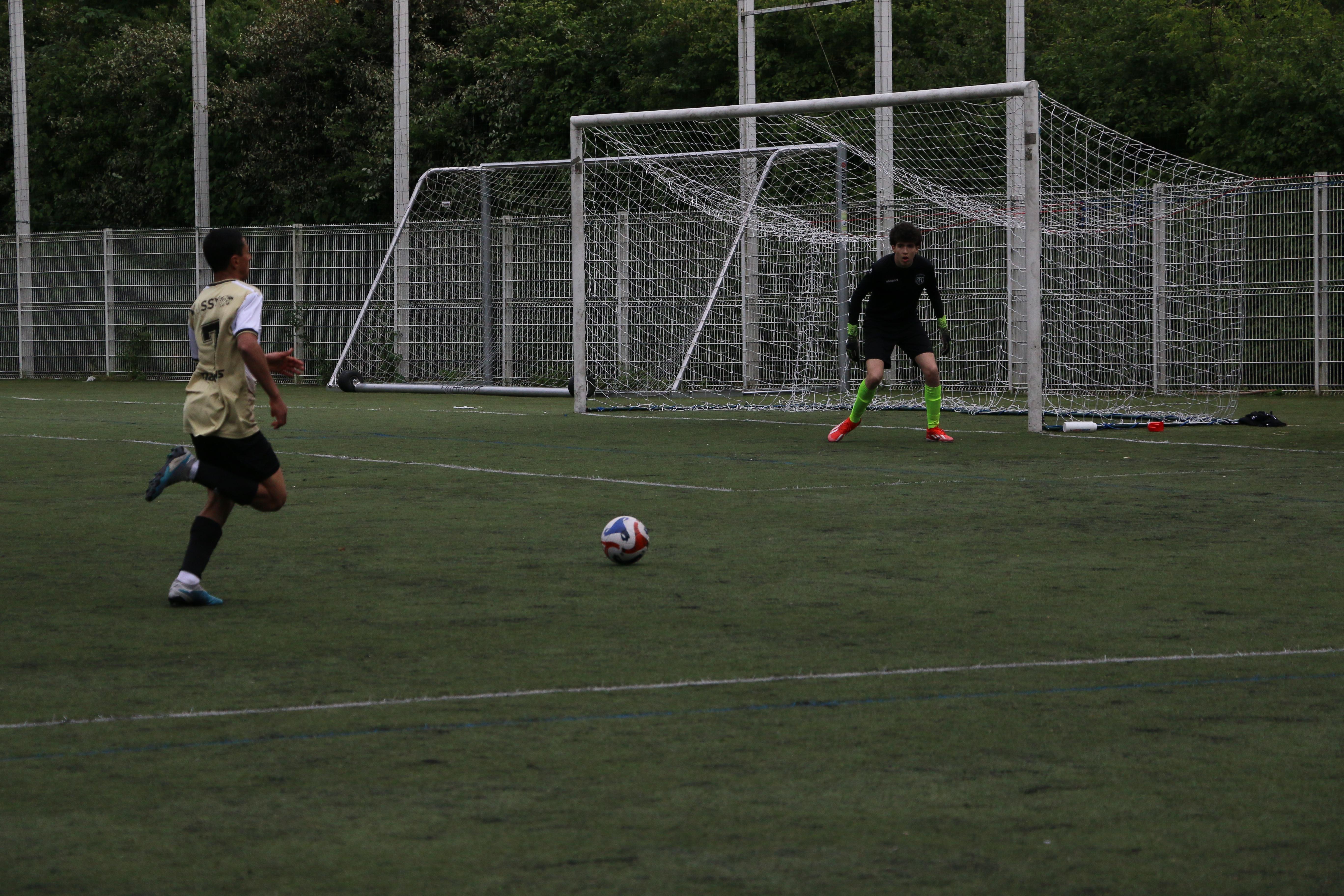 Image du match contre l'équipe de Sucy