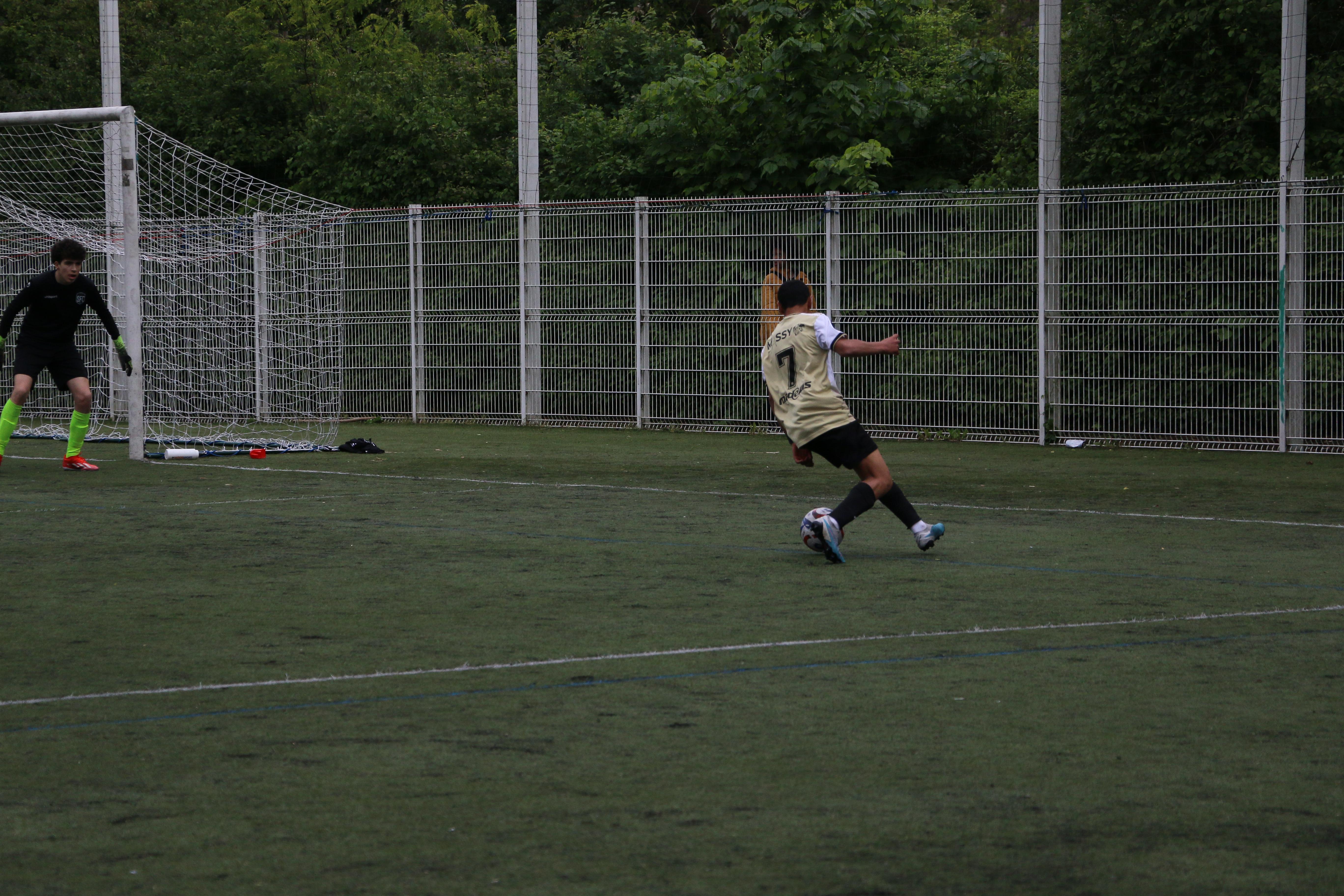 Image du match contre l'équipe de Sucy