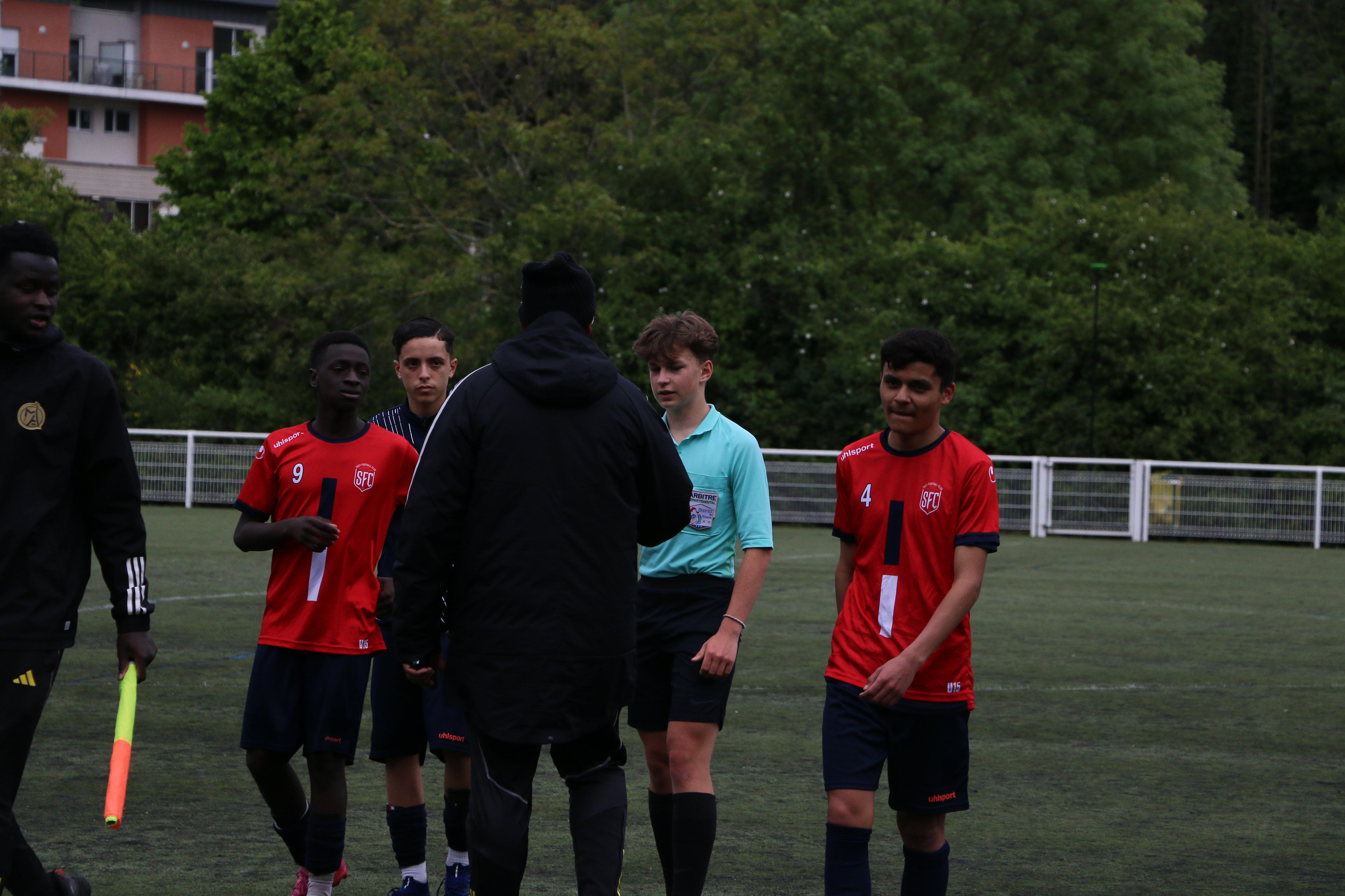 Image du match contre l'équipe de Sucy